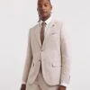 Danny Linen Mix Suit Jacket