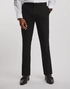 Regular Fit Pleat Front Formal Trouser