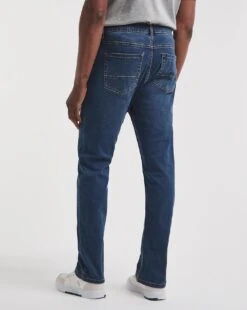 Stonewash Straight Fit Stretch Jeans -Jacamo Shop y08mw396720w