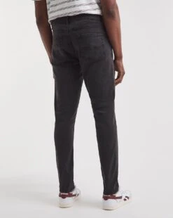 Blackwash Tapered Fit Stretch Jeans -Jacamo Shop y08mw408732w