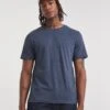 Denim Marl Crew Neck T-Shirt Regular