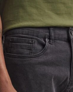 Blackwash Straight Fit Stretch Jeans -Jacamo Shop y08np740738w