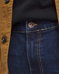 Darkwash Skinny Fit Stretch Jeans -Jacamo Shop y08np747733w