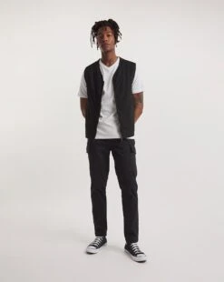 White V-Neck T-shirt -Jacamo Shop y08oc544748w