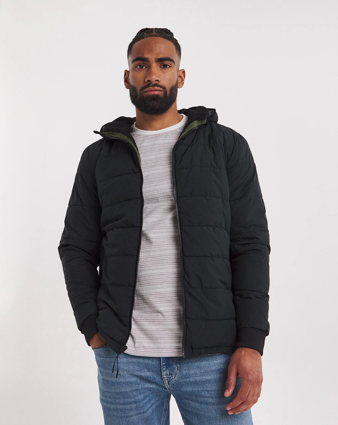 Khaki 3 In 1 PARKA COAT 7 Khaki 3 In 1 PARKA COAT - Image 7