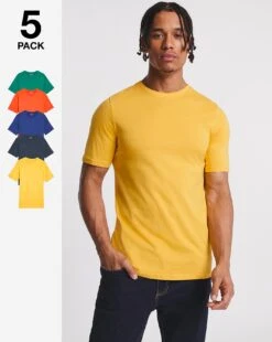 Pack Of 5 T-Shirts Long