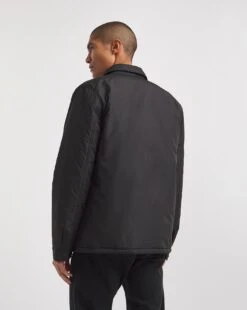 Black Padded Jacket -Jacamo Shop y08rw546743w