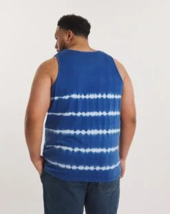 Tie Dye Vest Long -Jacamo Shop y08to227741w