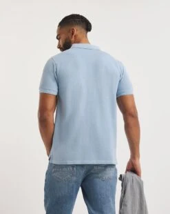 Garment Dye Polo Long -Jacamo Shop y08to264751w