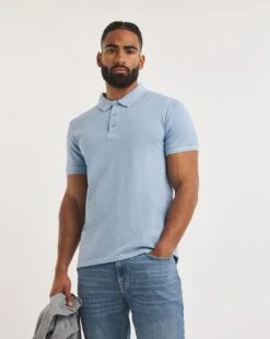 Garment Dye Polo Long