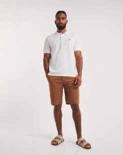 Palm Tree Embroidered Polo Long -Jacamo Shop y08to317726w