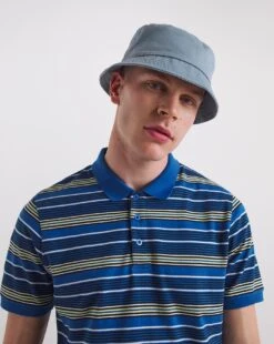 Jersey Stripe Polo Long