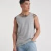 Long Length Crew Neck Vest
