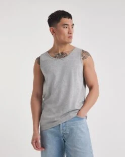 Long Length Crew Neck Vest