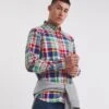 Long Sleeve Oxford Check Shirt