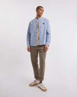 Oxford Stripe Overshirt