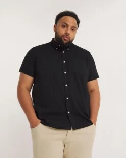 Short Sleeve Oxford Shirt Reg