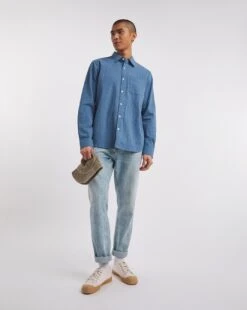 Long Sleeve Textured Shirt