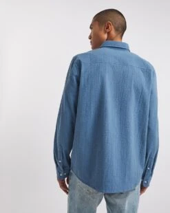 Long Sleeve Textured Shirt -Jacamo Shop y08vm665737w