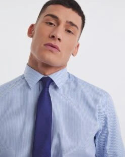 Jacamo Better Formal Stripe Shirt -Jacamo Shop y08vm811737w