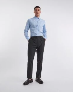 Jacamo Premium Formal Gingham Shirt -Jacamo Shop y08vm814722w