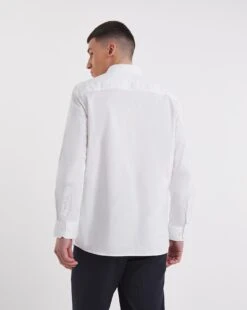 Long Sleeve Button Down Poplin Shirt -Jacamo Shop y08wv482737w