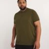 Khaki Short Sleeve Knitted Polo
