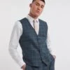 William Hunt Flannel Airforce Waistcoat