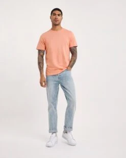 Crew Neck T-Shirt Long -Jacamo Shop z08ja933707w