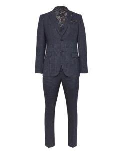 Seb Blue Check Suit Jacket 11 Seb Blue Check Suit Jacket -Jacamo Shop z08lf313716s