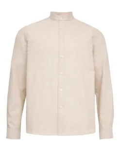 Long Sleeve Grandad Oxford Shirt -Jacamo Shop z08vm473716s